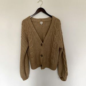 Brown Cardigan